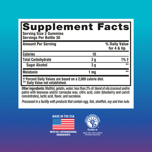 PJ Masks Melatonin Gummy No Sugar Added Vitamin, 60 Gummies