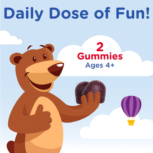 Magnesium Glycinate Gummy Bear, 60 Vegan Gummies