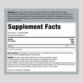 Supplement Facts panel for Kids Melatonin 1 mg Chewable.