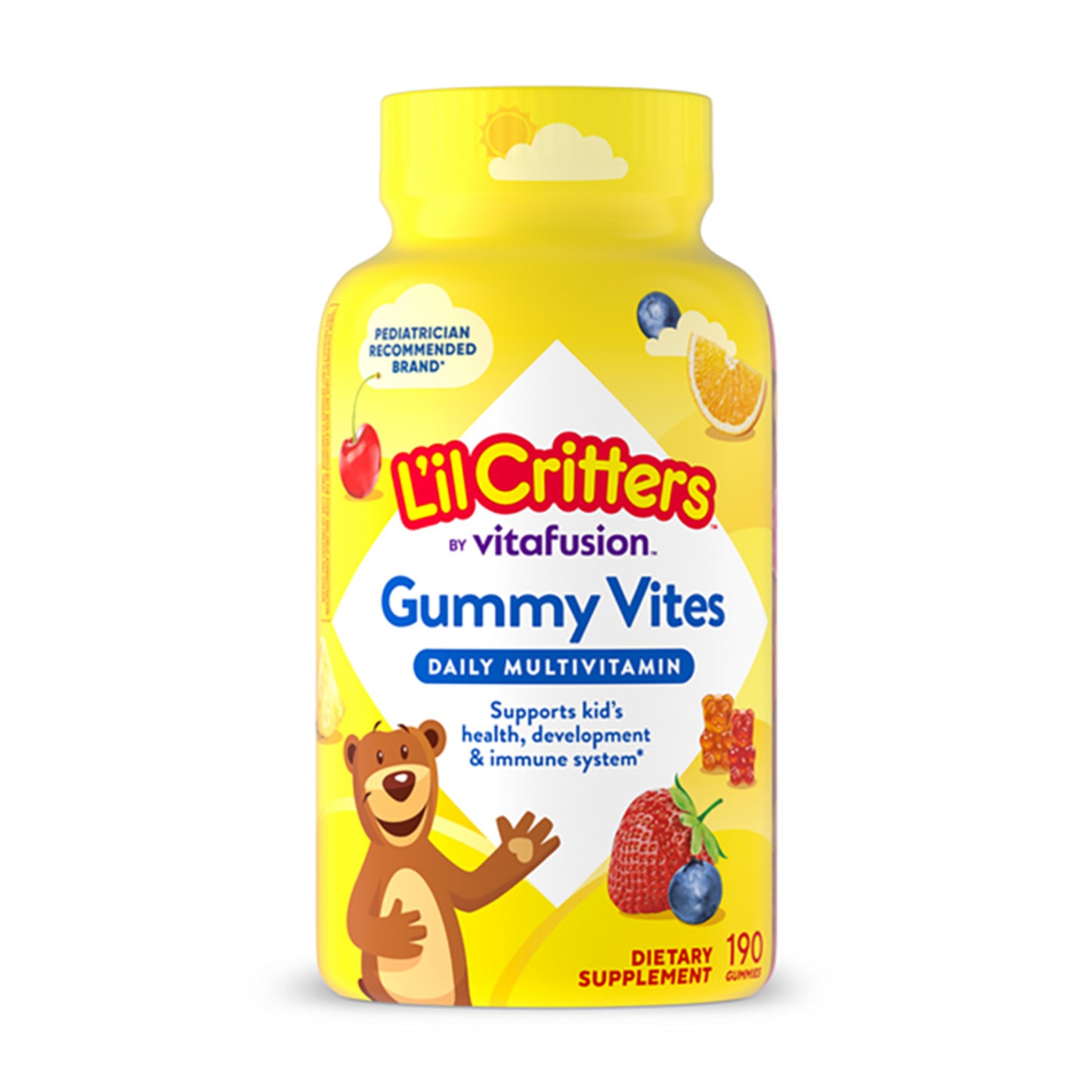 Gummy Vites Gummy Bear Multivitamin, 190 Gummies