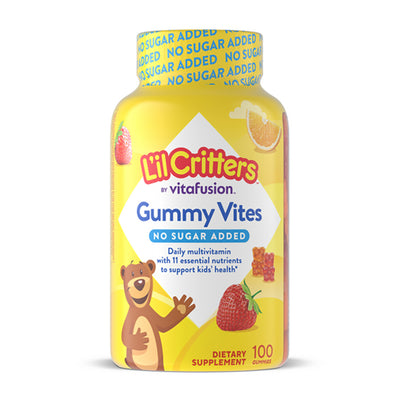 Gummy Vites Gummy Bear No Sugar added Multivitamin, 100 Gummies