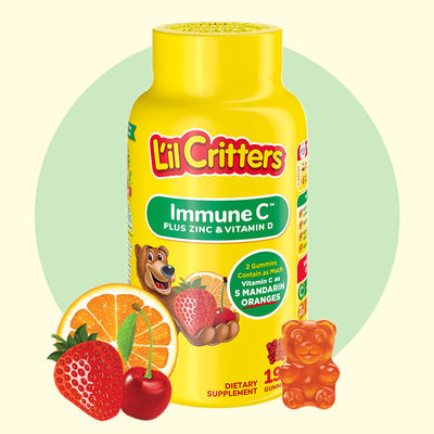 Immune C™ Plus Zinc and Vitamin D Gummy Bear Vitamin