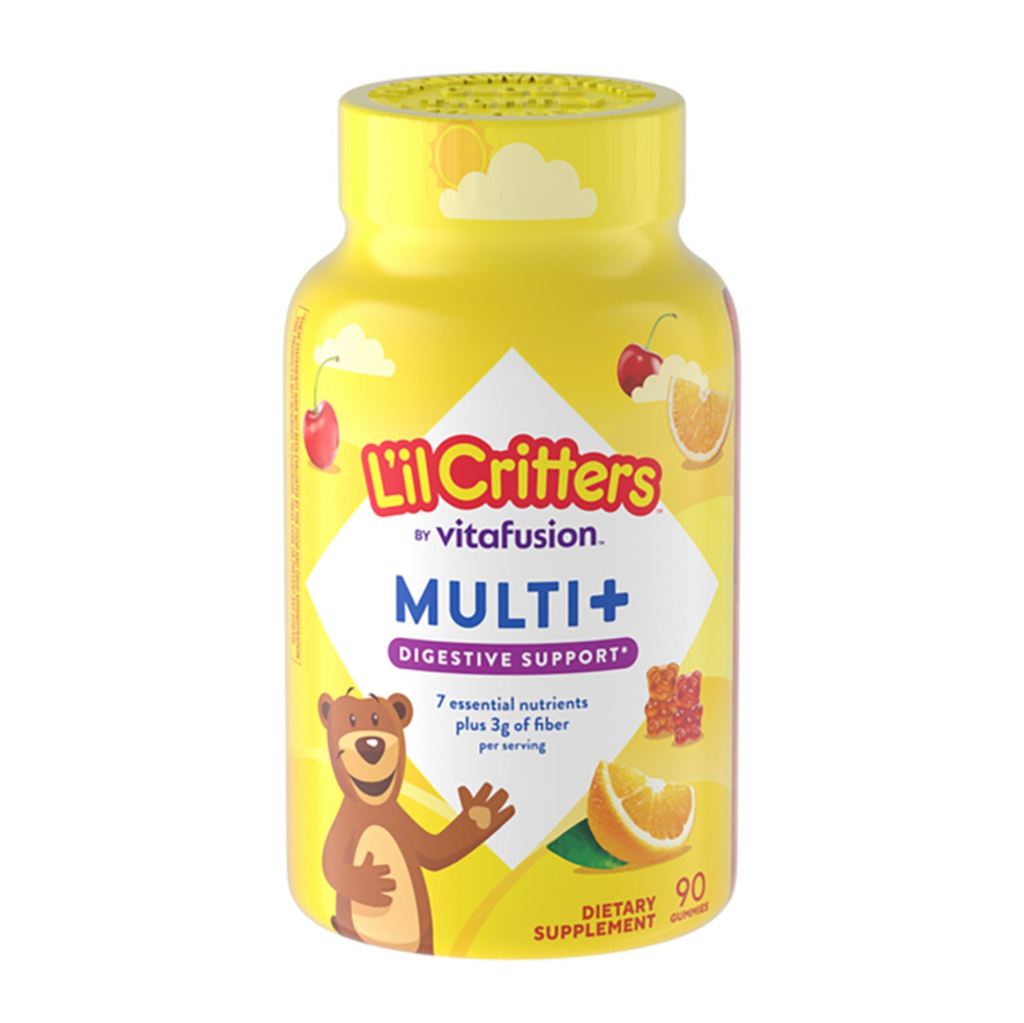 Multi + Fiber Gummy, 90 Gummies