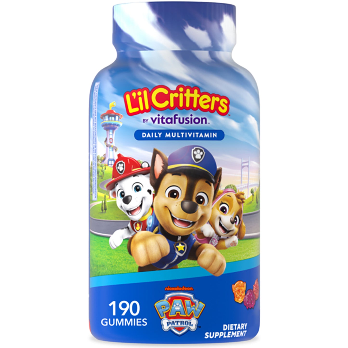 Paw Patrol Multivitamin Gummy, 190 Gummies
