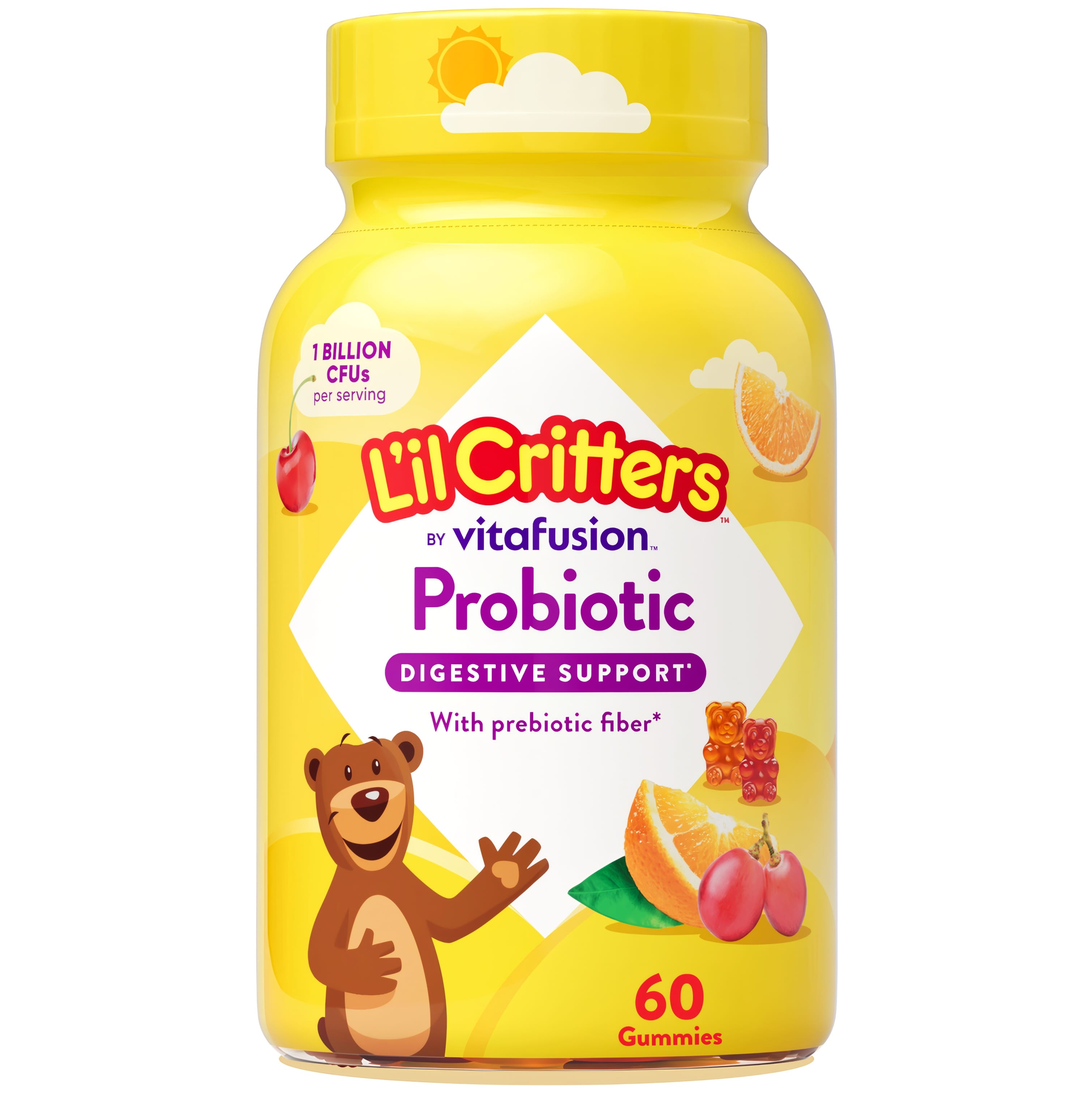 Probiotic Gummy Bear Supplement for Kids | L'il Critters™